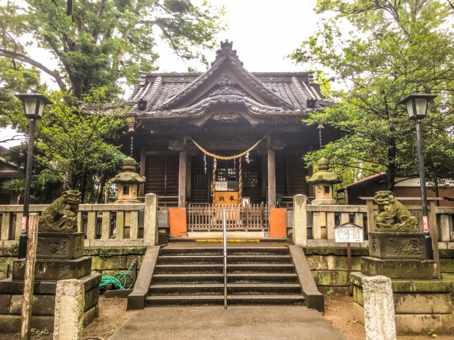 逗子市の亀岡八幡宮